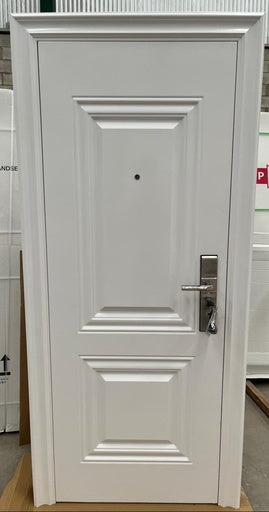 Puerta de Seguridad Premium Jujuy Blanca 2 Tableros 86
